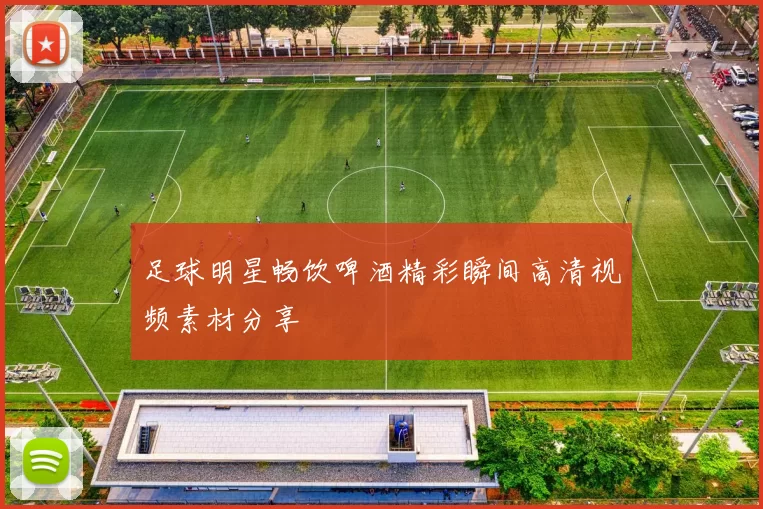 足球明星畅饮啤酒精彩瞬间高清视频素材分享